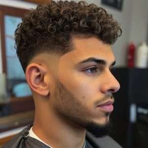 Burst Fade Curly