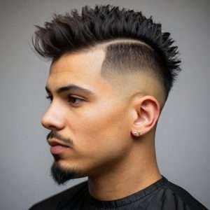 Burst Fade Mohawk