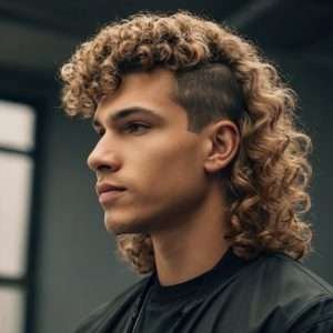 Curly Mullet