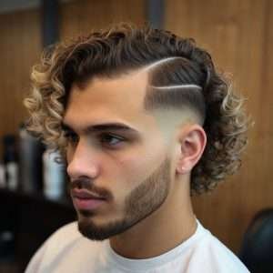 Drop Fade Curly