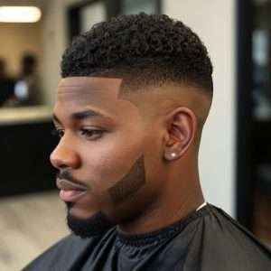 Drop Fade for Black Men