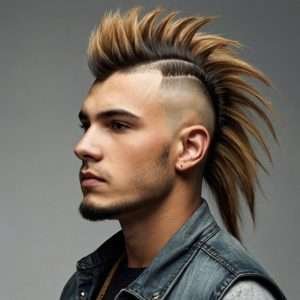 Mohawk Mullet Haircut
