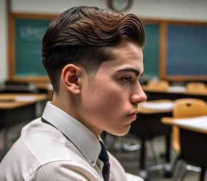 ivy league low taper fade