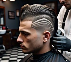low fade mohawk haircut for men
