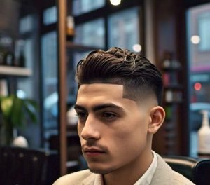 low taper fade haircut