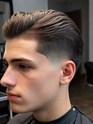 low taper fade haircut