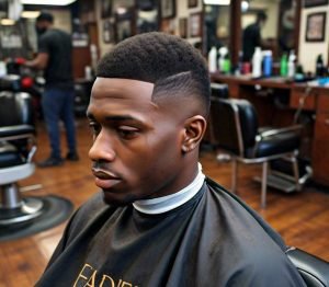 mid fade haircut black men haircut