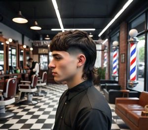 mullet low taper fade