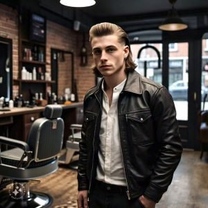 Mullet low taper fade