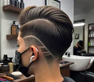 side high taper fade haircut