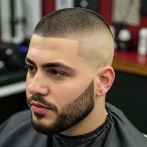 Burst Fade Buzz Cut