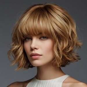 Butterfly Haircuts with medium length hair