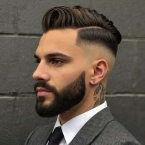 High Taper Edgar Hairstyle