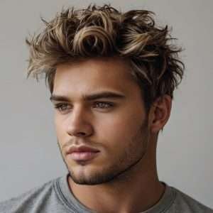 Messy Fluffy Edgar Haircut