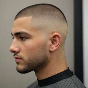 Mid Fade Buzz Cut