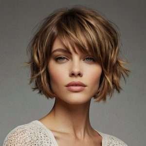 Textured Bob haircuts