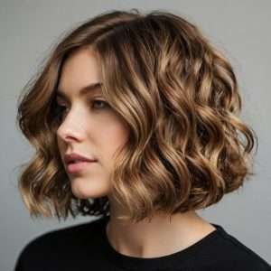 Wavy Bob haircuts