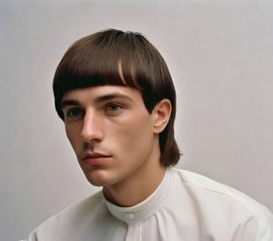 bowl cut mullet