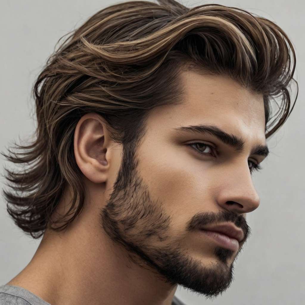 classic wolf haircut