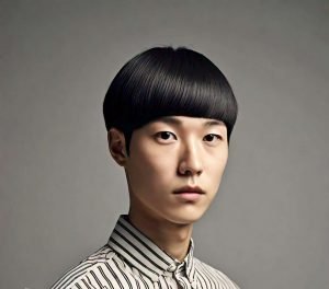 korean bowl cut