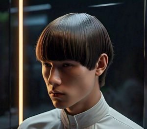 long bowl cut