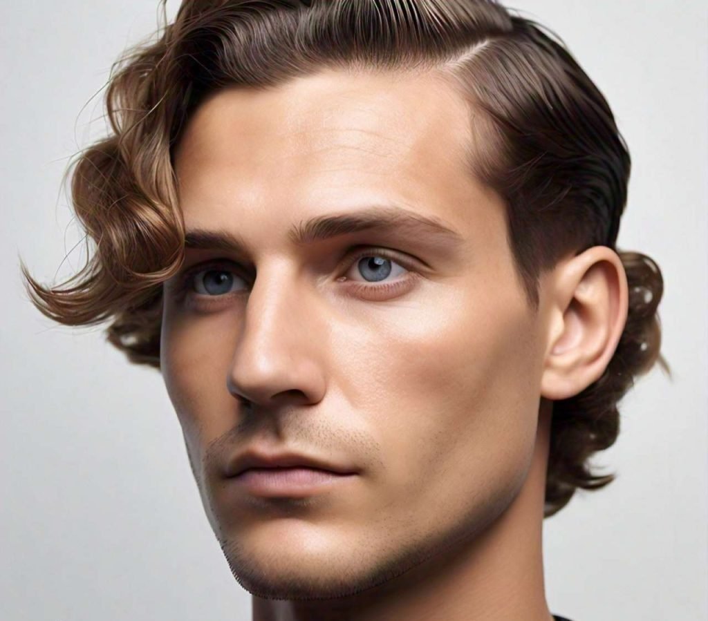 wavy style edgar haircut