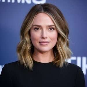 Layered Hair with a Middle Part 01