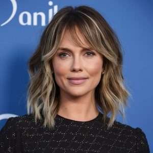 Layered Hair with a Subtle Fringe