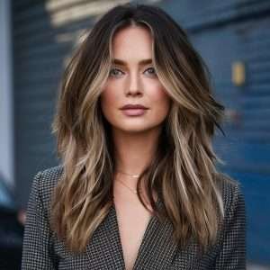 Long Feathered Layers - front layered haircuts for long hair