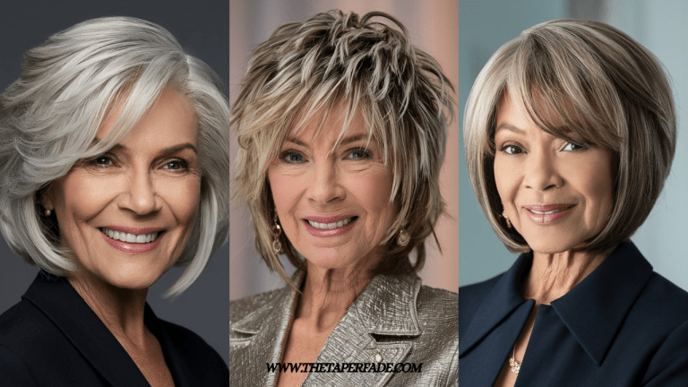 Short Haircuts for Women Over 70