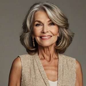 Textured Midi Cut for Women Over 50