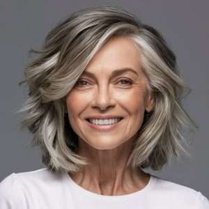 Textured Shoulder-Length Cut for Wavy Hair