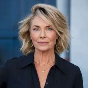 Tousled Waves for Women Over 50