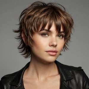shaggy pixie cut