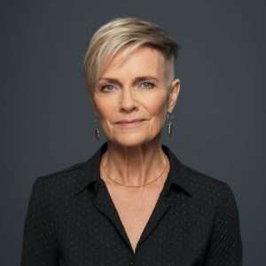 undercut pixie, shaved sides and longer top