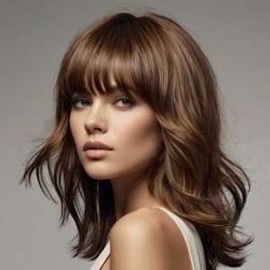 Side-Swept Fringe Haircuts