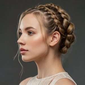 Braided Tendrils - 90s Hairstyles