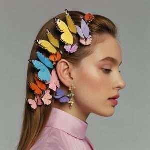 Butterfly Clips - 90s Hairstyles