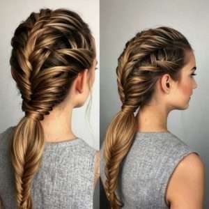 Classic Fishtail Braid