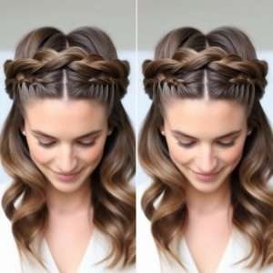 Dutch Braid Crown