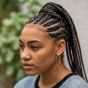 Ghana Cornrows Braids