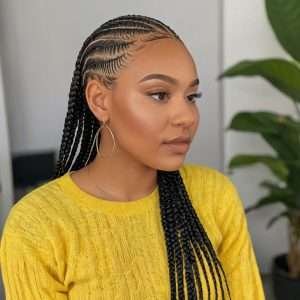 Lemonade Braids with Zig-Zag Patterns