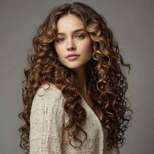 Long Layered Curly Hairstyles