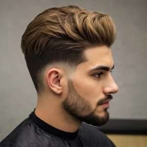 Medium Two Block Haircut