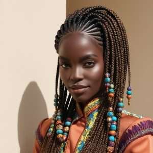 Micro Braids with Beads