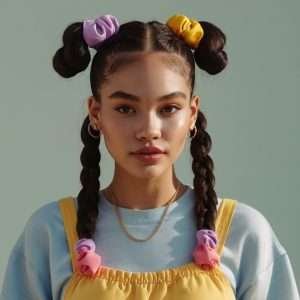 Pigtails - 90s hairstyles