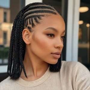 Short Knotless Braids