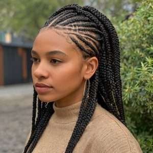 Small Knotless Braids