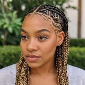 Small Lemonade Braids