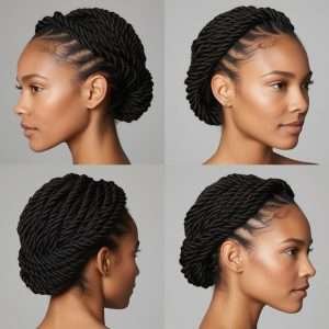 Small Senegalese Twists